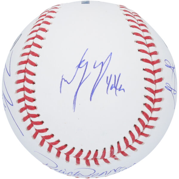 The Sandlot Cast Autographed Baseball with Multiple Inscriptions featuring Tom Guiry, Patrick Renna, Chauncey Leopardi, Marty York and More! - 8 Signatures Total - Image 14