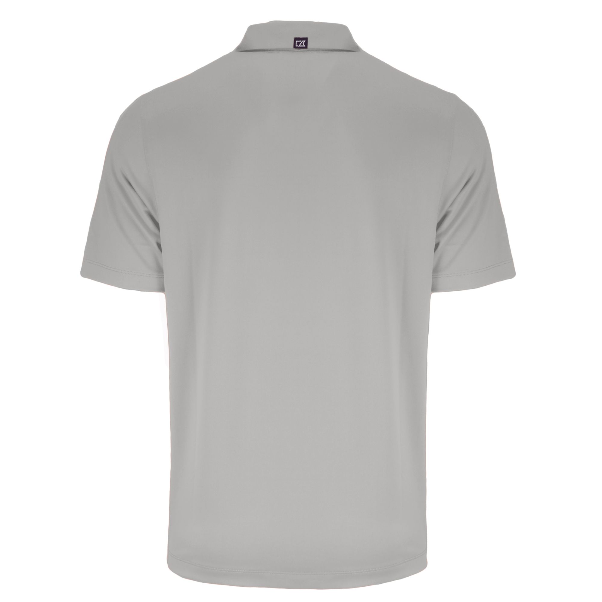 Men's Cutter & Buck Gray Cleveland Browns Throwback Forge Eco Stretch Recycled Polo - Image 4
