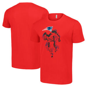 Men's Starter Red New England Patriots Logo Graphic T-Shirt