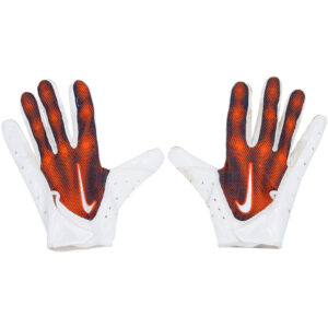 Patrick Surtain II Denver Broncos Game-Used White Nike Gloves vs. Chicago Bears on October 1, 2023