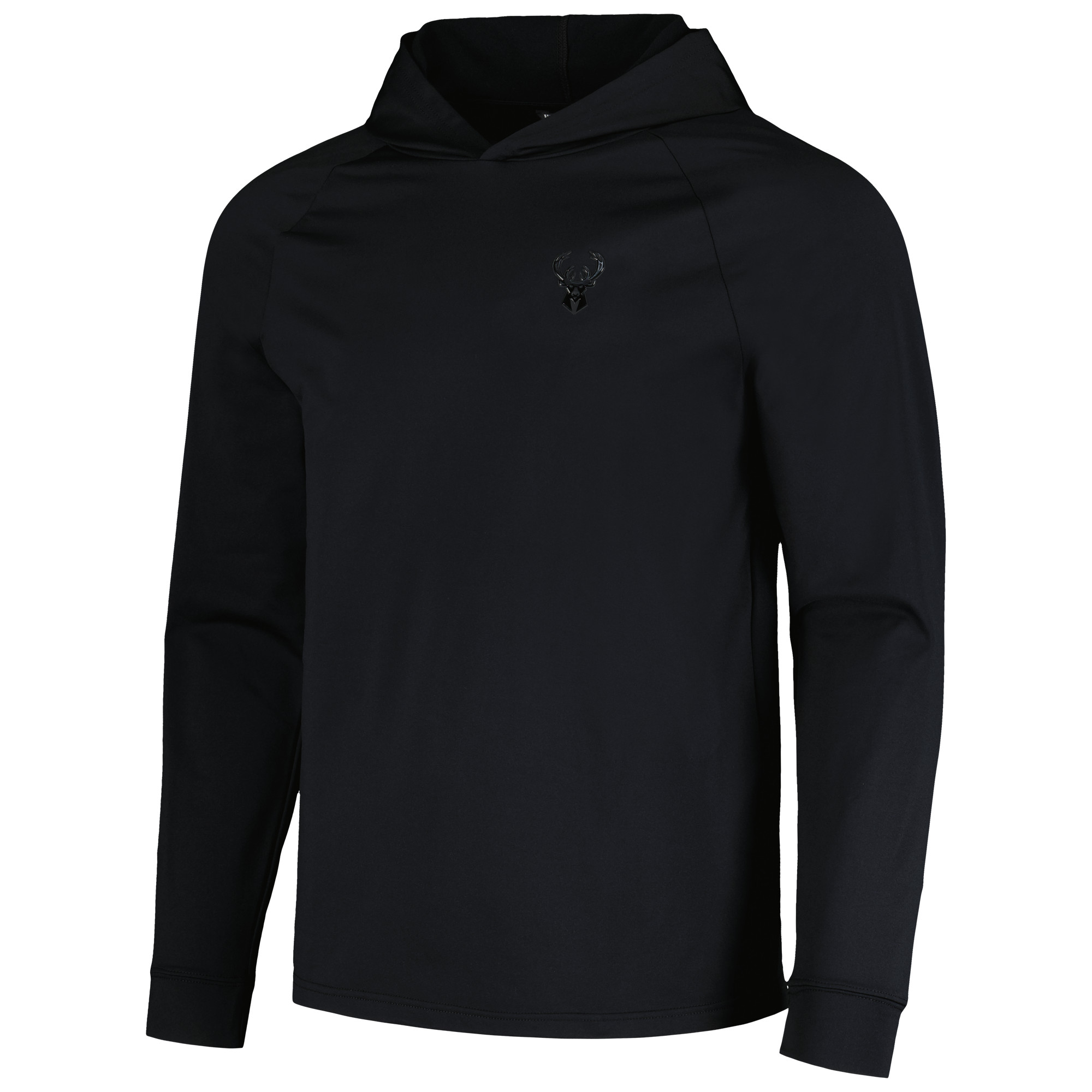 Men's Levelwear Black Milwaukee Bucks Dimension Pullover Hoodie - Image 6