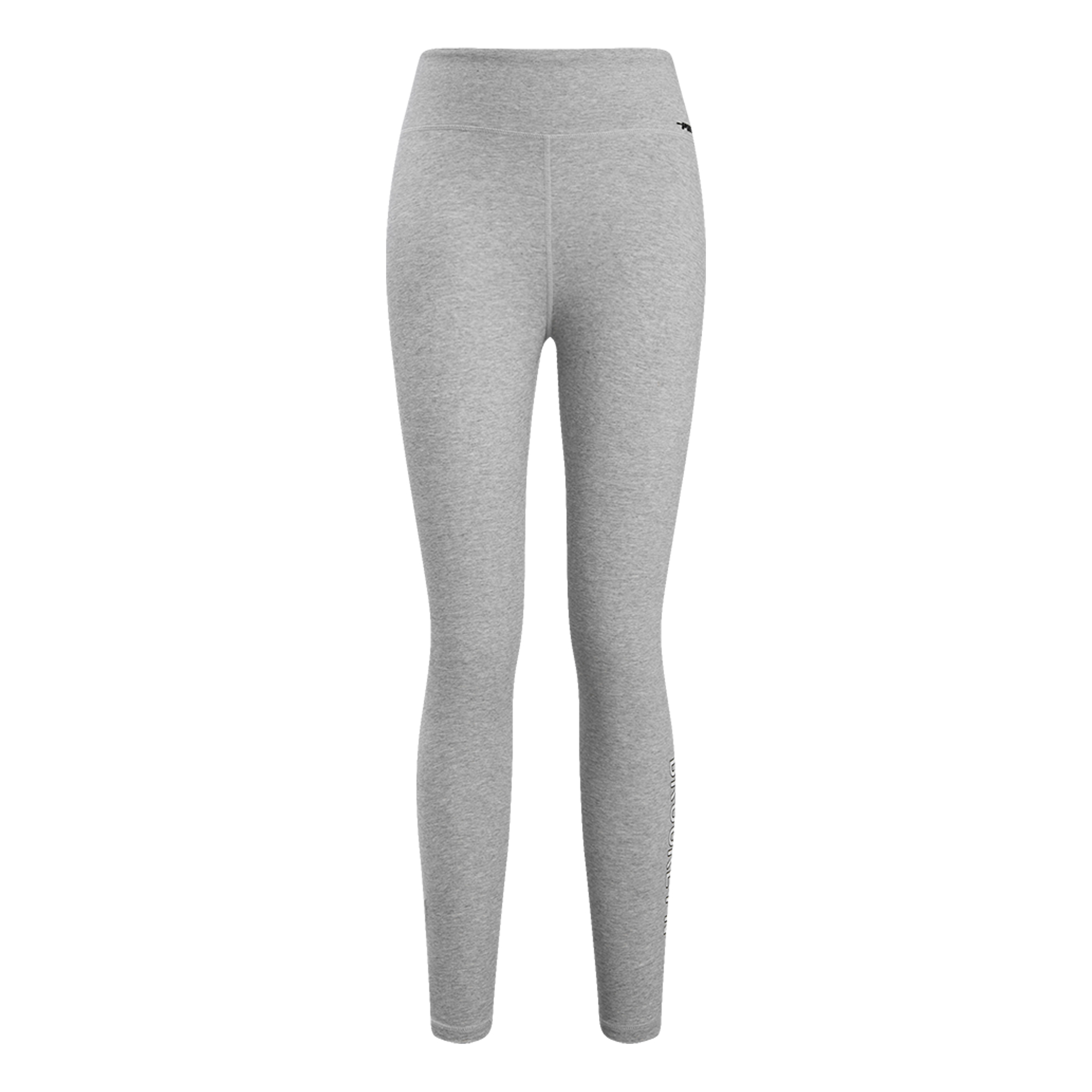 Women's Pro Standard Heather Gray Brooklyn Nets Classic Jersey Leggings - Image 2