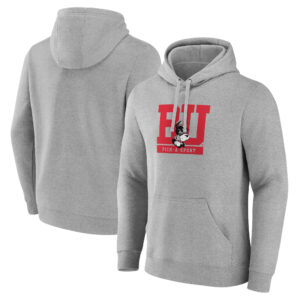 Men's Fanatics Heather Gray Boston University Authentic Pick-A-Sport Pullover Hoodie