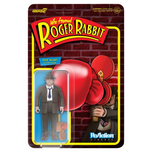Super7 Eddie Valiant  Who Framed Roger Rabbit ReAction Figure - Wave 2