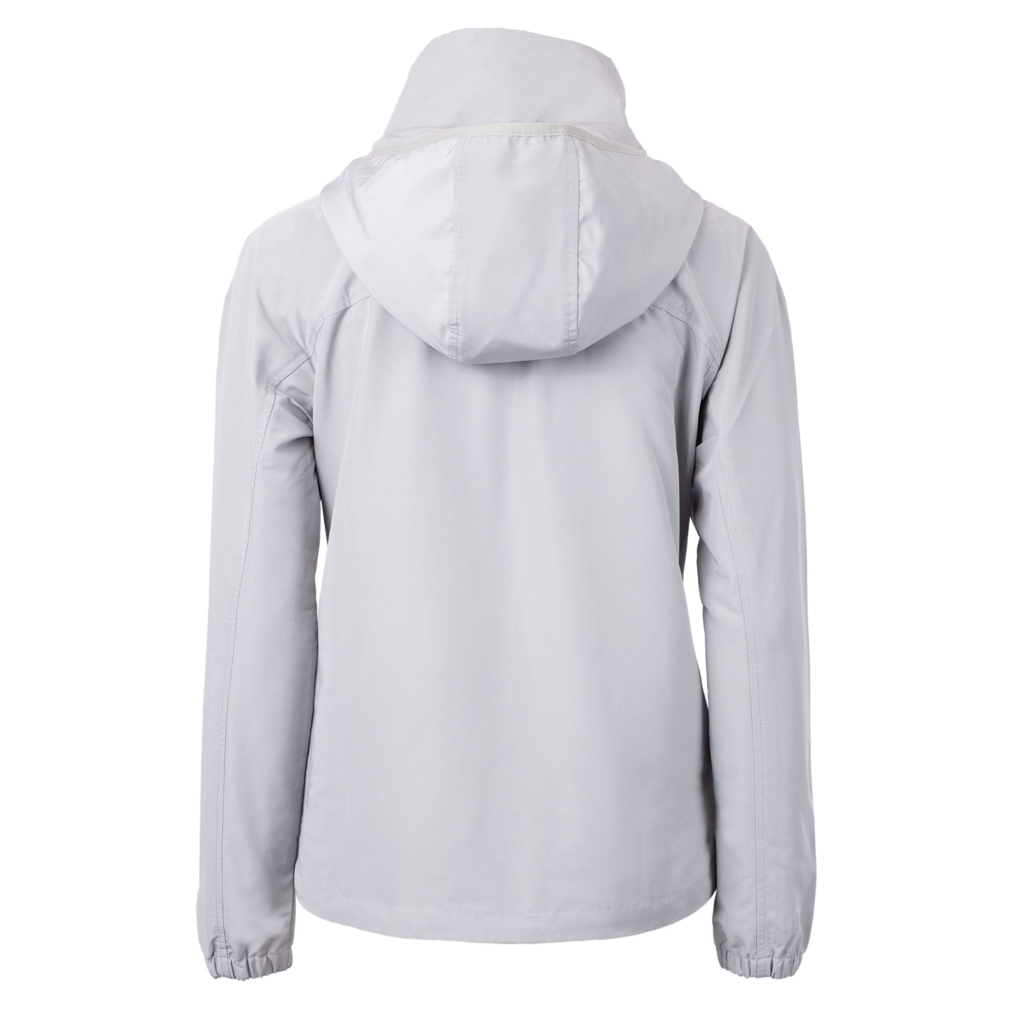 Women's Cutter & Buck Gray Hartford Yard Goats Charter Eco Recycled Half-Zip Anorak Jacket - Image 7
