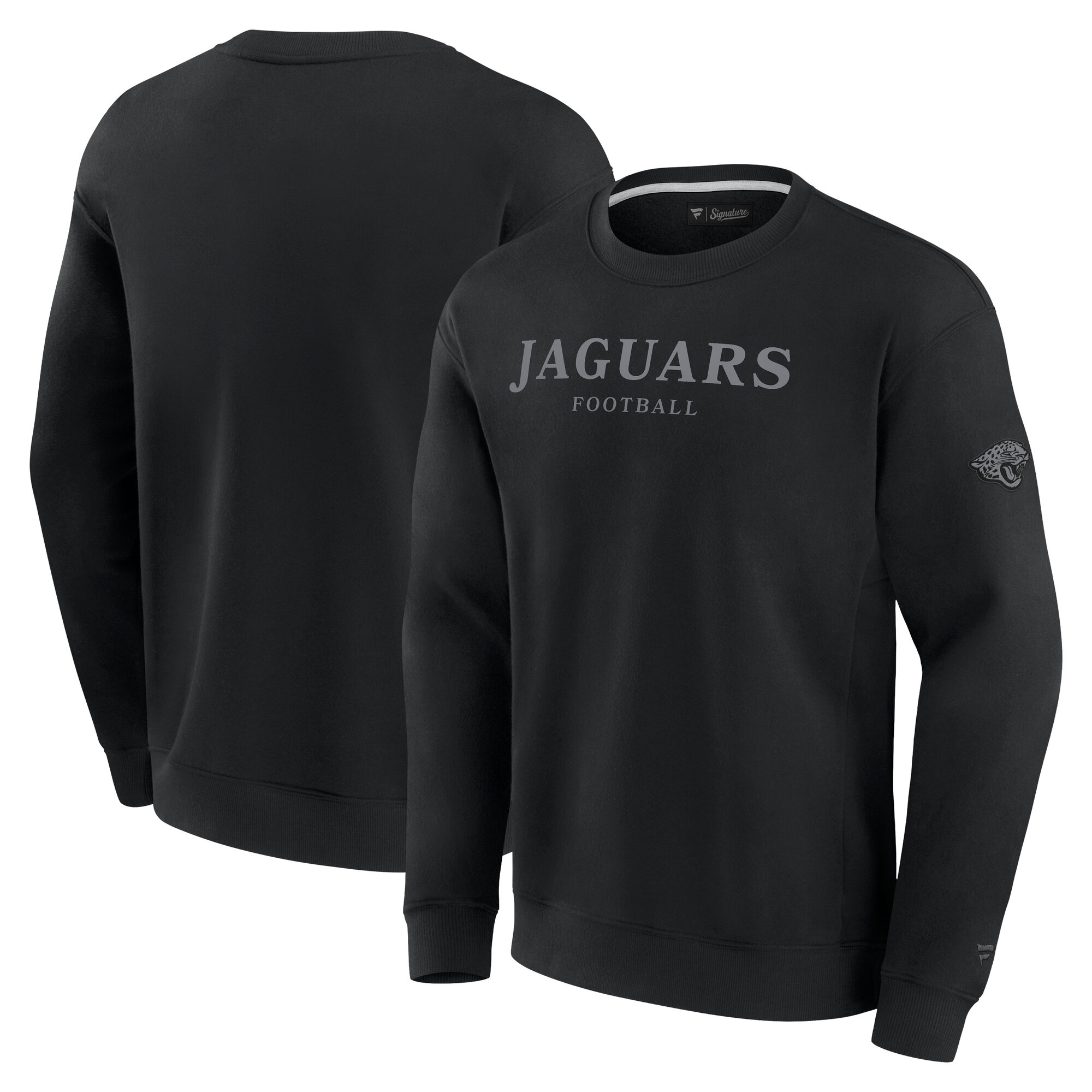 Unisex Fanatics Black Jacksonville Jaguars Elements Unlimited Fleece Pullover Sweatshirt