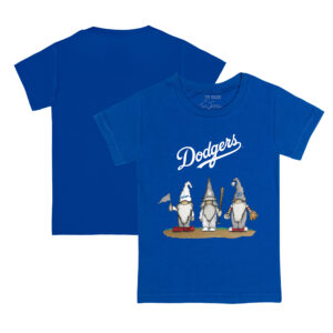 Toddler Tiny Turnip Royal Los Angeles Dodgers Gnomes T-Shirt