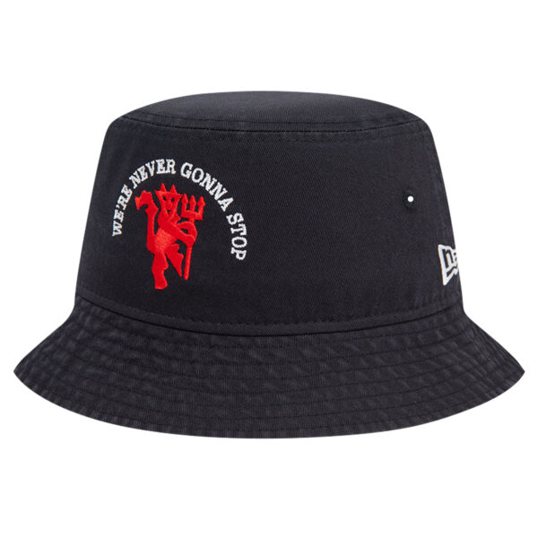 Men's New Era Navy Manchester United Matchday Bucket Hat - Image 5