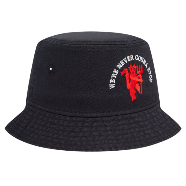 Men's New Era Navy Manchester United Matchday Bucket Hat - Image 6