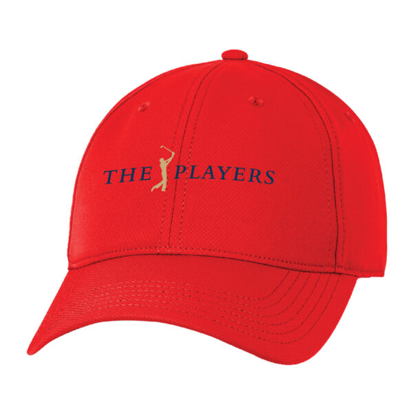 Men's THE PLAYERS  Ahead Red  Frio Adjustable Hat - Image 7