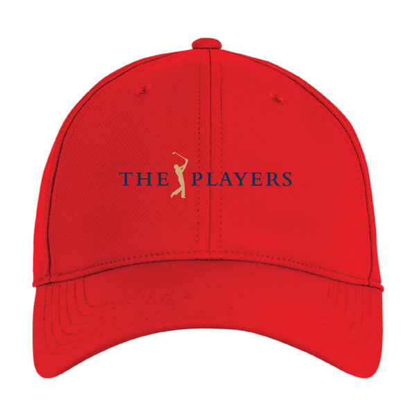 Men's THE PLAYERS  Ahead Red  Frio Adjustable Hat - Image 8