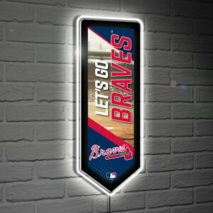 Atlanta Braves LED Wall Pennant