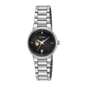 Women's Citizen Watch  Silver Lehigh Mountain Hawks Black Dial Stainless Steel Watch