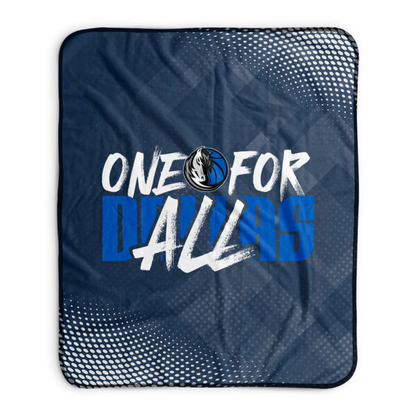 Chad & Jake Dallas Mavericks 2024 NBA Playoffs 50" x 60" Sublimated Blanket