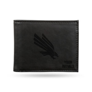 Black North Texas Mean Green Personalized Billfold Wallet