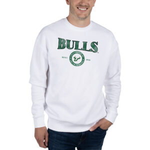 Unisex Uscape Apparel White South Florida Bulls Coastal Fleece Pullover Sweatshirt