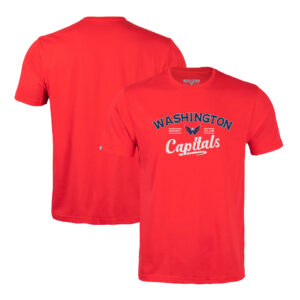 Men's Levelwear Red Washington Capitals Richmond Ice Wall T-Shirt