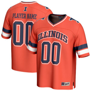 Youth GameDay Greats Orange Illinois Fighting Illini NIL Pick-A-Player Football Fashion Jersey