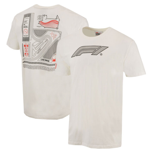 Unisex Cream Formula 1 2024 Las Vegas Grand Prix Celebrate Vegas T-Shirt