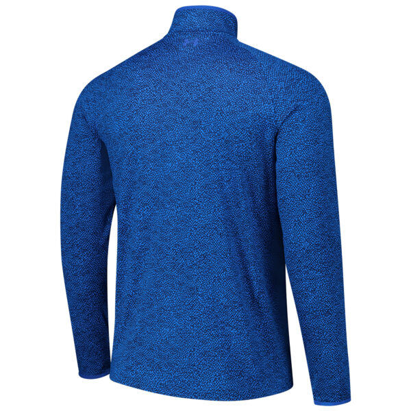 Men's Under Armour Blue Presidents Cup Team USA T2 Green Shellrix Print Raglan Quarter-Zip Top - Image 4