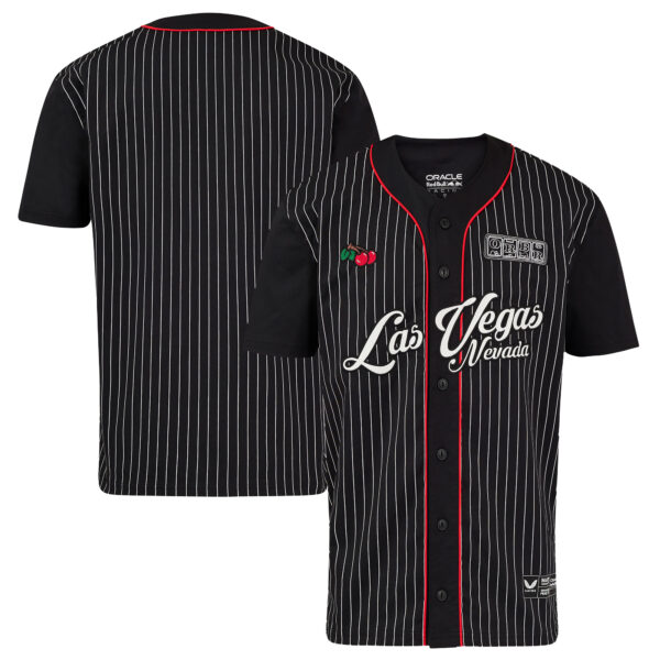Unisex Black Red Bull Racing 2024 Las Vegas Grand Prix Special Edition Baseball Fashion Jersey