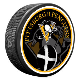 Pittsburgh Penguins NHL Game Used Net and Puck