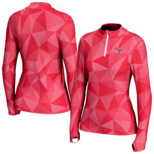 Women's ProSphere Red Marist Red Foxes Maya 2.0 Quarter-Zip Pullover