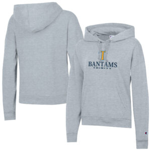 Women's Champion  Gray Trinity Bantams Powerblend Fleece Pullover Hoodie
