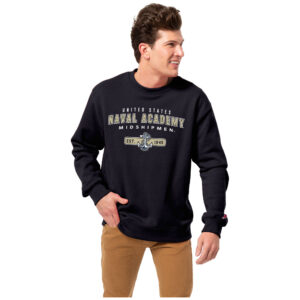 Men's League Collegiate Wear  Navy Navy Midshipmen Essentials 2.0 Pullover Crewneck