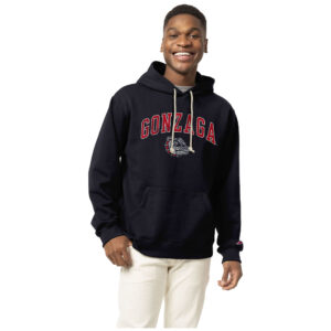 Men's League Collegiate Wear  Navy Gonzaga Bulldogs Essentials 2.0 Fleece Pullover Hoodie