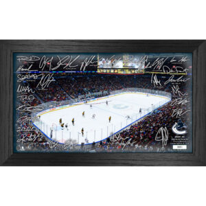 Highland Mint  Vancouver Canucks 2024-2025 Signature Rink Print