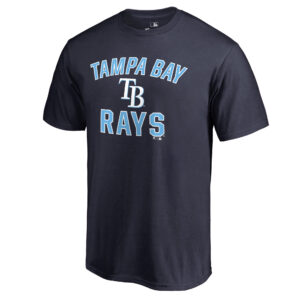 Men's Navy Tampa Bay Rays Victory Arch T-Shirt