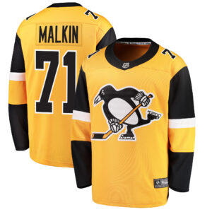 Youth Fanatics Evgeni Malkin Gold Pittsburgh Penguins Alternate Breakaway Player Jersey