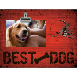 Cleveland Browns 10.5" x 8" Best Dog Clip Photo Frame