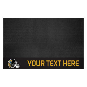 Jacksonville Jaguars 26'' x 42'' Personalized Vinyl Grill Mat