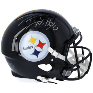T.J. Watt Pittsburgh Steelers Autographed Riddell Speed Authentic Helmet