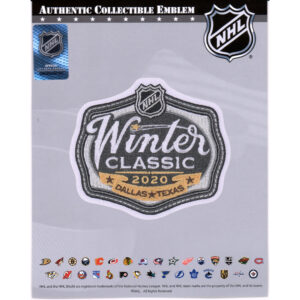 Dallas Stars vs. Nashville Predators Unsigned 2020 NHL Winter Classic National Emblem Jersey Patch