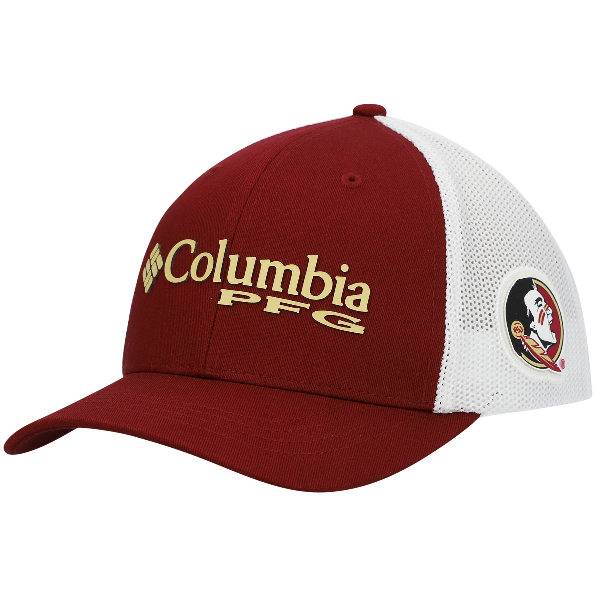 Youth Columbia Garnet Florida State Seminoles Collegiate PFG Snapback Hat - Image 6