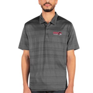 Men's Antigua Charcoal Winston-Salem State Rams Compass Polo