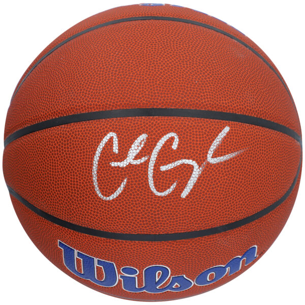 Cade Cunningham Detroit Pistons Autographed Wilson Team Logo Basketball