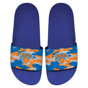 Men's ISlide New York Knicks Camo Motto Slide Sandals
