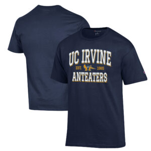 Men's Champion Navy UC Irvine Anteaters Est. Date Jersey T-Shirt