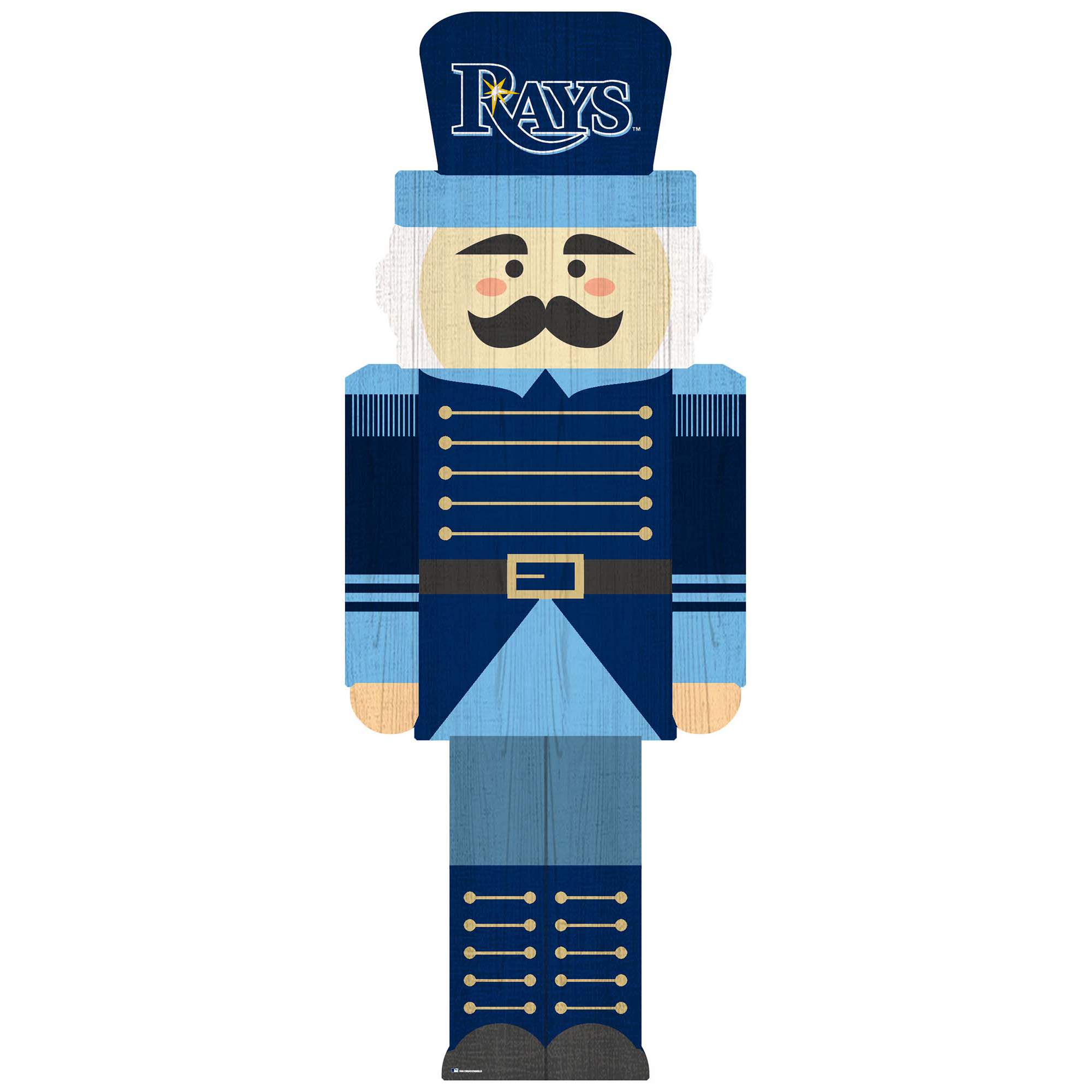 Tampa Bay Rays 31'' Nutcracker Leaner