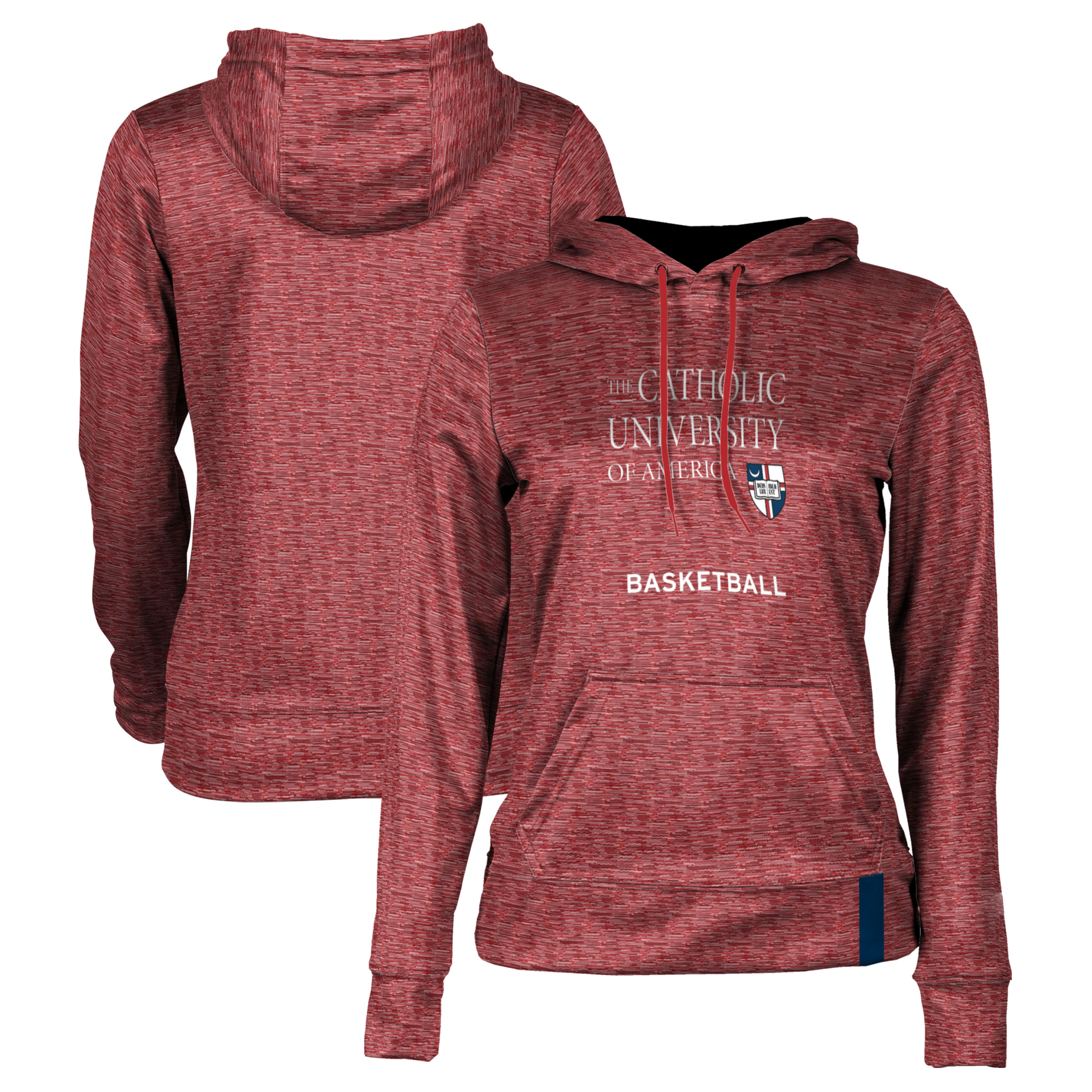 Women's Cardinal Catholic University Cardinals Basketball Pullover Hoodie