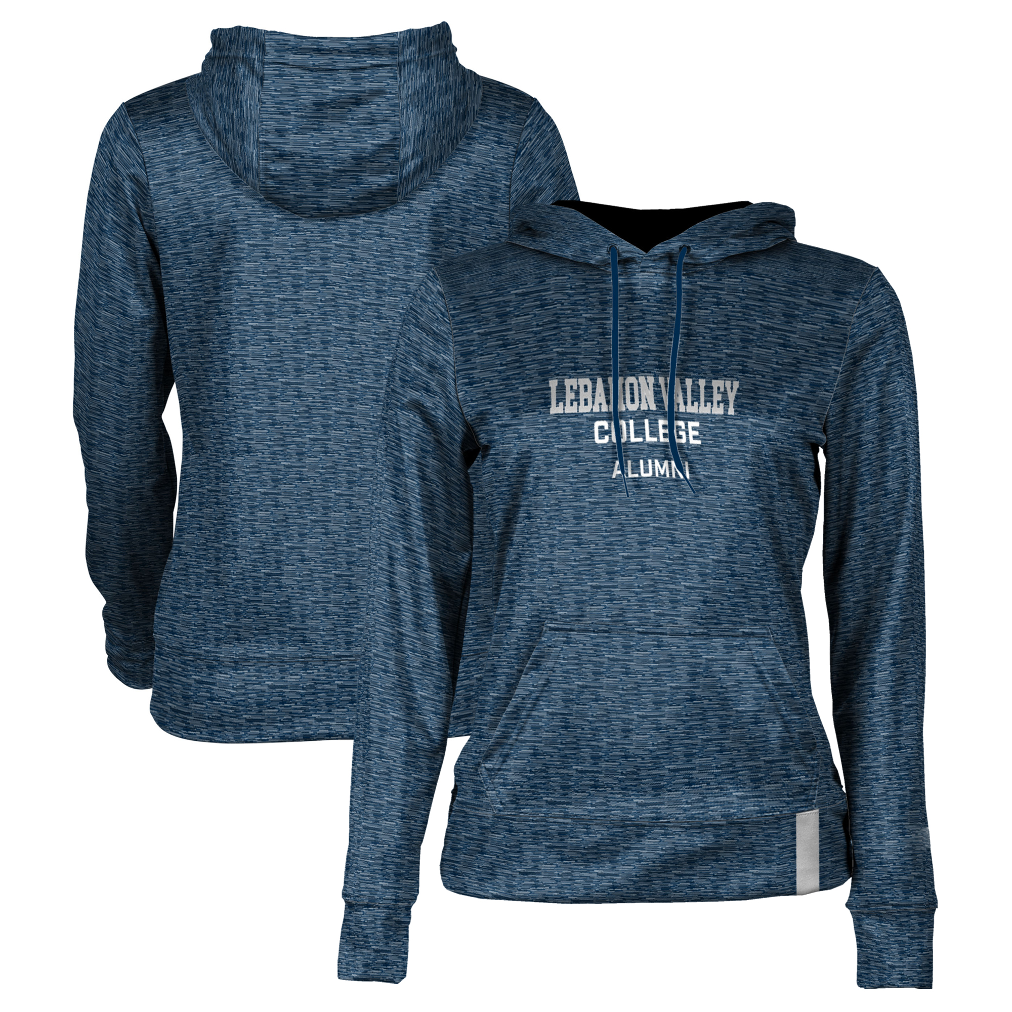 Women's Navy Lebanon Valley College Alumni Pullover Hoodie
