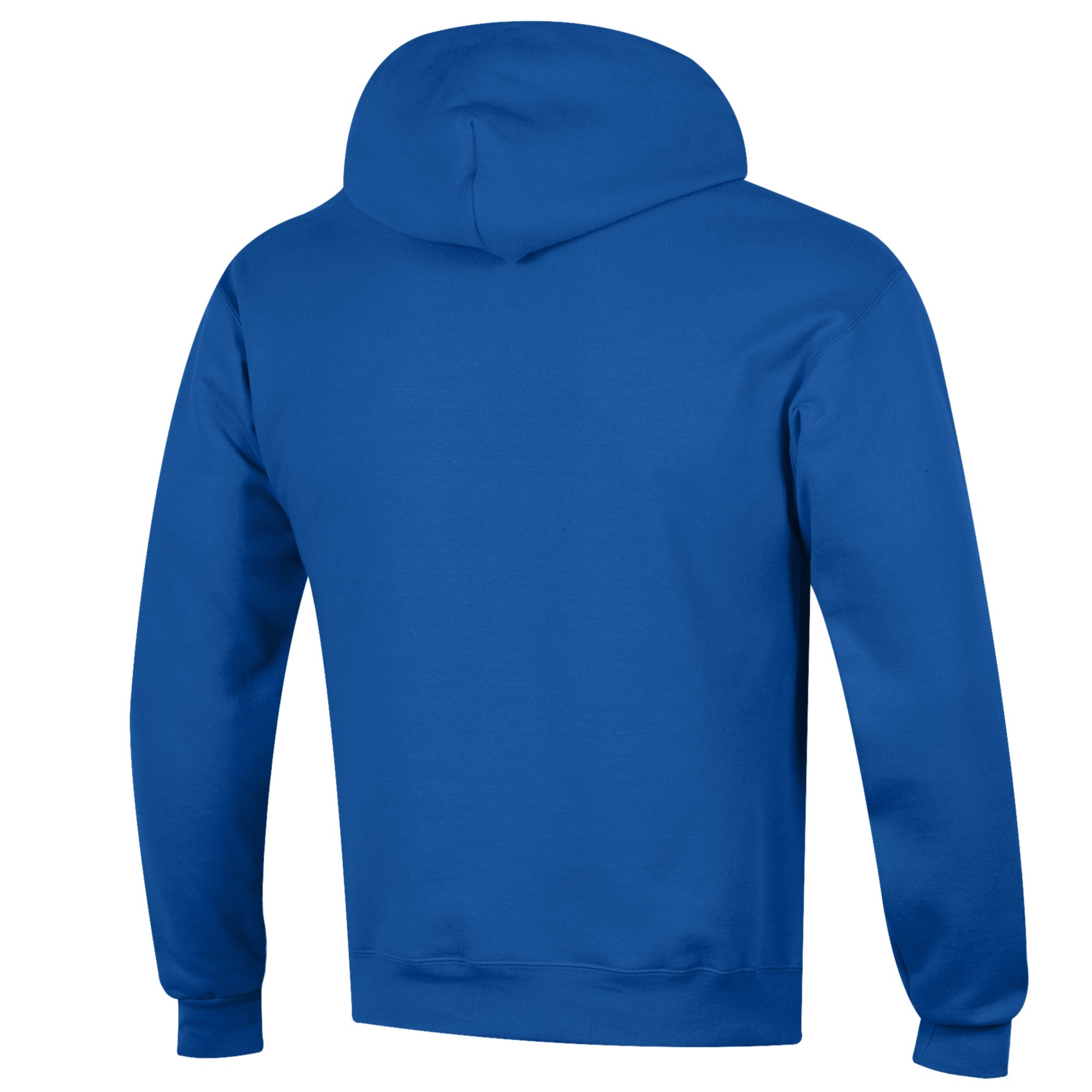 Men's Champion Royal Central Connecticut State Blue Devils Eco Powerblend Pullover Hoodie - Image 4