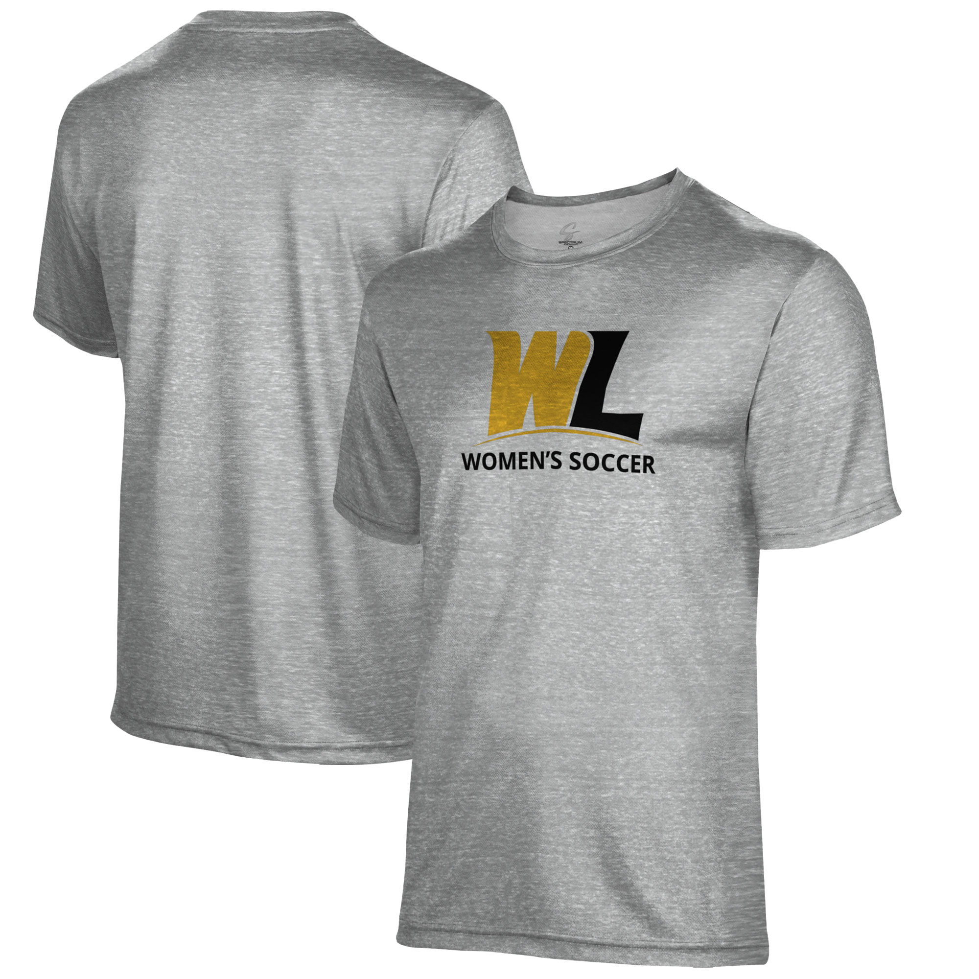 Men's Gray West Liberty Hilltoppers Women's Soccer Name Drop T-Shirt