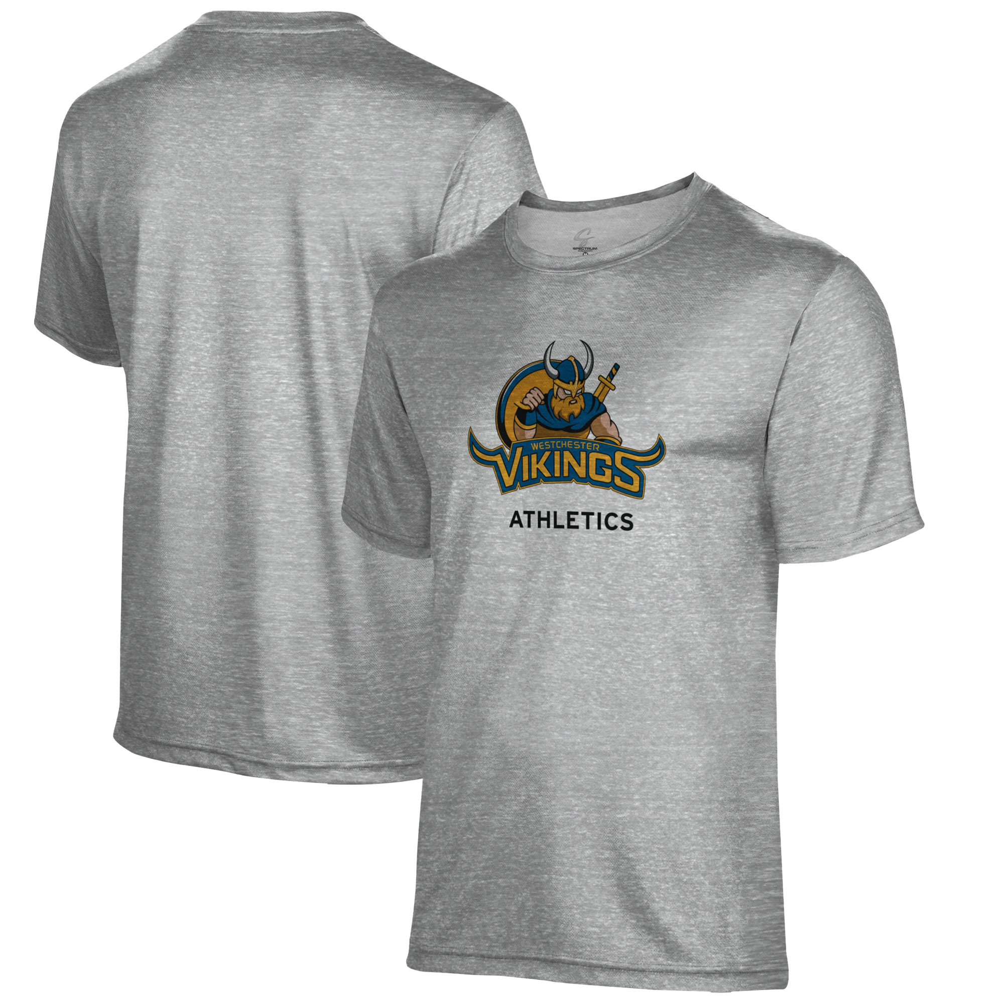 Men's Gray Westchester Community College Athletics Name Drop T-Shirt