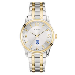 Bulova Silver/Gold New Hampshire Wildcats Classic Two-Tone Round Watch