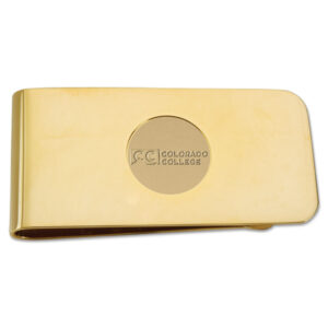 Gold Colorado College Tigers Money Clip